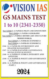 VISION IAS Mains GS Test 2024 ( 2341-2350)