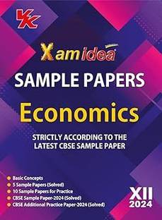 Xam Idea Sample Papers Simplified Economics| Class 12 For 2024 CBSE Board Exam | Based On NCERT | Latest Sample Papers 2024 (New Paper Pattern Based On CBSE Sample Paper