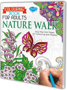 Colouring Book For Adults Nature Walk By Sawan