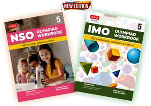 Class 5: Olympiad Workbook Combo For NSO-IMO (Set Of 2 Books) New Edition (2023-24 )