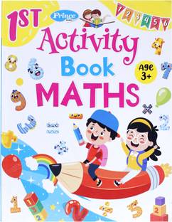 1st Maths Activity Book For Kids | Fun With Numbers, Counting & Basic Math Skills (64 Pages) | Age 3+