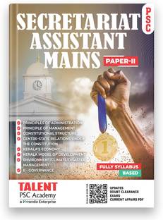 Secretariat Assistant Mains Paper II (English) Special Topics By Talent Academy