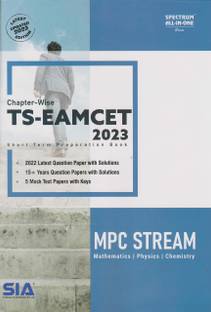 TS EAMCET Chapter-Wise MPC Stream Short Term Preparation Book Latest Updated 2023 Edition