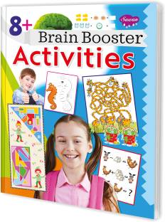8+ Brain Booster Activities | 1 Activity Book By Sawan