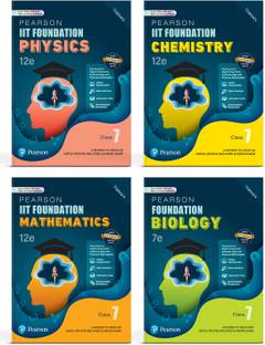Pearson IIT Foundation' 25 Class 7 Biology Chemistry Mathematics Physics| NEET, NTSE & Olympiad Exams| Free Acess To Online Assessments, Video Solutions & Interactive Tests