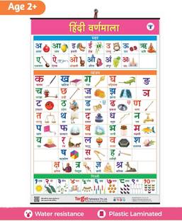 Hindi Varnamala Chart For Kids | Perfect For Homeschooling, Kindergarten And Nursery Children