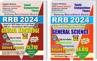 (English Medium) RRB General Knowledge + General Science Previous Year Chapterwise Solved Papers