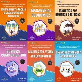 KUK/ MBA 1 SEMESTER (7 IN 1) COMBO PACK By Thakur Publication , Based On Syllabus Book Kurukshetra University