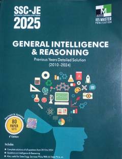 SSC-JE 2025 General Intelligence & Reasoning Previous Years Detailed Solution (2010-2024)