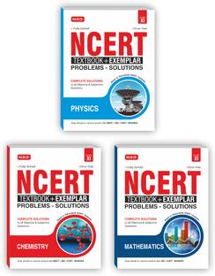 MTG NCERT Textbook + Exemplar Problem Solutions Class 11 Physics, Chemistry & Mathematics (Set Of 3 Books) | Complete Solutions To All Objective & Subjective Questions