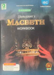 EVERGREEN, Shakespeare's MACBETH WORKBOOK FOR ISC Latest Edition 2026