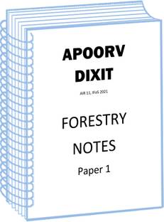 Forestry Optional Handwritten Notes Of Paper-1 By Apoorv Dixit For IAS Mains 2024