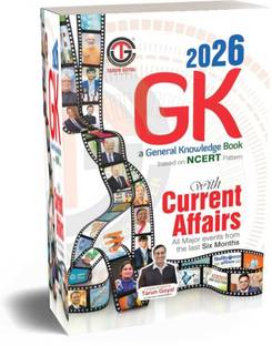 Tarun Goyal Gk Book 2026 English (Based On General Knowledge 2026 NCERT Pattern Useful For PCS | Railway | Banking | NDA |CDS | SSC & Other Competitive Exams) Current Affairs Book 2025 Paperback