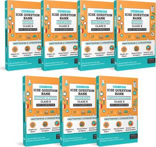 Oswal-Gurukul Most Likely ICSE Question Bank Class 10 Bundles (Set Of 7) : Physics, Chemistry, Maths, Biology, History & Civics, Geograpgy, Computer Applications For Exam 2024