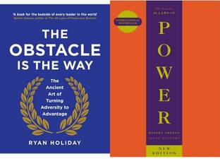 The Obstacle Is The Way+THE 48 LAWS OF POWER