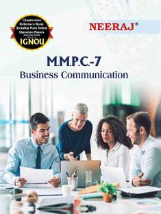 NEERAJ IGNOU 1ST YEAR MBA 1 SEMISTER Business Communication (MMPC 006)In English Medium IGNOU - Chapter Wise Help Book Including Solved Sample Papers – Published By Neeraj Publications [Flexi Bound]