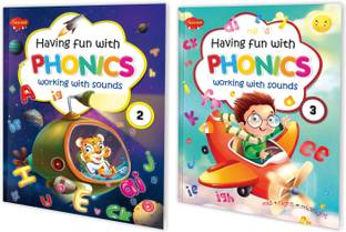 Sawan Set Of 2 School Books Having Fun With Phonics-2 And Fun With Phonics-3