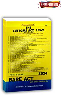 The Customs Act, 1962 Edition 2024