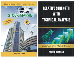 Indian Stock Market Guide + Relative Strength With Technical Analysis : Share Market Books Combo For Beginners