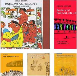 Ncert -Political Science From Class 6 -10 (SET OF 5 BOOK) English Medium