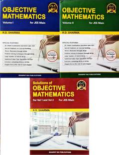 Objective Mathematics For JEE Mains - Volume 1 & 2 + Solutions For Same - Set Of 3 Books - 25th Anniversary Special Edition - 2023-24/Ed. Product Bundle – Special Edition, 31 March 2023