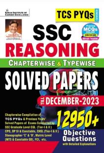 Kiran SSC Reasoning Chapterwise Solved Paper 12950+ Objective Questions Latest Edition -2023