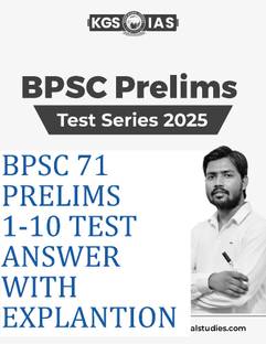 Bpsc 71 Prelims Test Khan Sir (Kgs) 10 Test