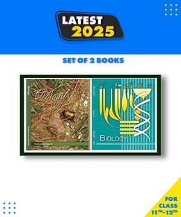 NCERT Textbooks Class 11th And 12th Biology Combo Textbook In English Medium - Latest Edition With Binding [Set Of 2 Books - 2023]