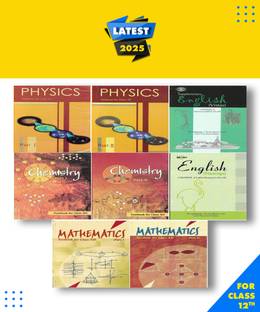 Class 12th NCERT BOOKS Physics Chemistry Mathematics English 8 BOOKS PAPERBOOK, NEERAJ, ANJU, ROHIT|New Latest Edition For 2025-2026
