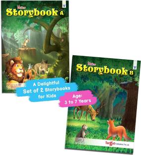 Blossom Moral Story Book For Kids 3 Years To 7 Years Old In English | Stories With Pictures | Best Bedtime Children Story Book Baby | Short Stories For Infants, Toddlers | Book A & B | Set Of 2