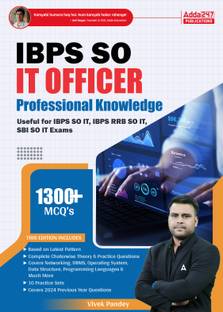 IBPS SO IT Officer Professional Knowledge Book With 1300+MCQ’s Also Useful For IBPS RRB SO IT, SBI SO IT & Other Bank IT Officer Exams