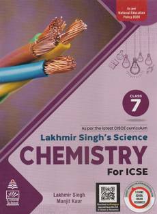 Icse Lakhmir Singh's Science Chemistry Class 7 S. Chand School Books