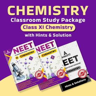 NEET Class Room Study Package Of Chemistry For Class 11th ( Set Of Two Books) Along With Hint And Solution Book