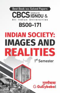Gullybaba IGNOU Generic Elective (Sociology) (New CBCS) BSOG-171 Indian Society: Images And Reality In English Medium With Solved Sample Papers And Important Exam Notes (Paperback, Gullybaba.com Panel)