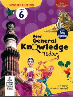 UPDATED EDITION NEW GENERAL KNOWLEDGE TODAY FOR CLASS-6th