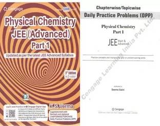Cengage Physical Chemistry For Jee (Advanced) Part--1 (3rd Edition) Set Of Two Books