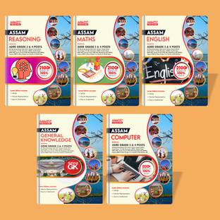 ASSAM ADRE Grade 3 & 4 Posts Complete Books Kit (English Printed Edition) By Adda247