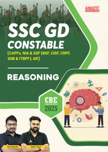 SSC GD Constable 2026 Reasoning Book For CAPF's,NIA & SSF,BSF, CISF,CRPF,SSB, & ITBP