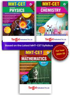 MHT CET Triumph Physics, Chemistry & Maths (PCM) Books For Engineering Entrance Exam 2025 Based On Maharashtra Board Syllabus | Set Of 3