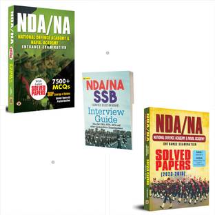 NDA/NA NDA Book 2023 Pathfinder National Defence Academy & Naval Academy Entrance Examination And Interview Book Guide + Solved Papers Set Of 3 Books