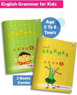 Nurture English Grammar Book For Children | English Grammar And Composition Books For Kids | Practice Exercises With Colourful Pictures For Primary Children | Age 5 To 8 Year Old | Part 1 And 2 | Pack Of 2 Books