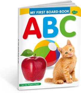 My First Board Books ABC | Big Size Board Book For Kids By Sawan