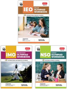 MTG NSO-IMO-IEO (Science, Mathematics & English) Olympiad Workbook Combo Class-10 (Set Of 3 Books) | MCQs, Previous Years Solved Paper & Achievers Section - SOF Olympiad Preparation Books For 2024-25 Exam