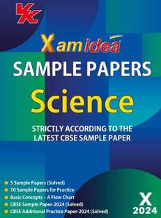Xam Idea Sample Papers Simplified Science | Class 10 For 2024 Board Exam | Latest Sample Papers 2024 (Additional Practice Paper-2024 Based On CBSE Sample Paper