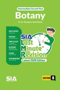 TG LMR Last Minute Revision Intermediate Second Year Botany Edition 8 Latest & Updated 2026