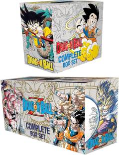 Combo Of 2 Dragonball Complete Box: (Dragon Ball Complete Box Set, Vol.1 To 16 + Dragonball Z Complete Box Set: Vols. 1-26 With Premium)