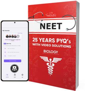 बायोलॉजी NEET UG प्रीवियस इयर्स सॅाल्व्ड पेपर्स PYQs विथ वीडियो सॉल्यूशन इन इंग्लिश