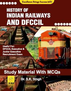 History Of Indian Railways & DFCCIL(Study Material With MCQs)( English Medium )