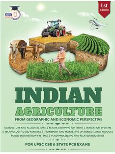 Indian Agriculture Book For UPSC 2025 CSE (Latest Edition)