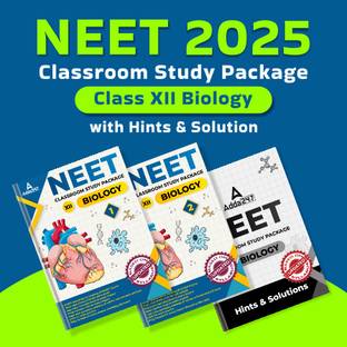 NEET Class Room Study Package Of Biology For Class 12th ( Set Of Two Books) Along With Hint And Solution Book By Adda 247 Publicaiton